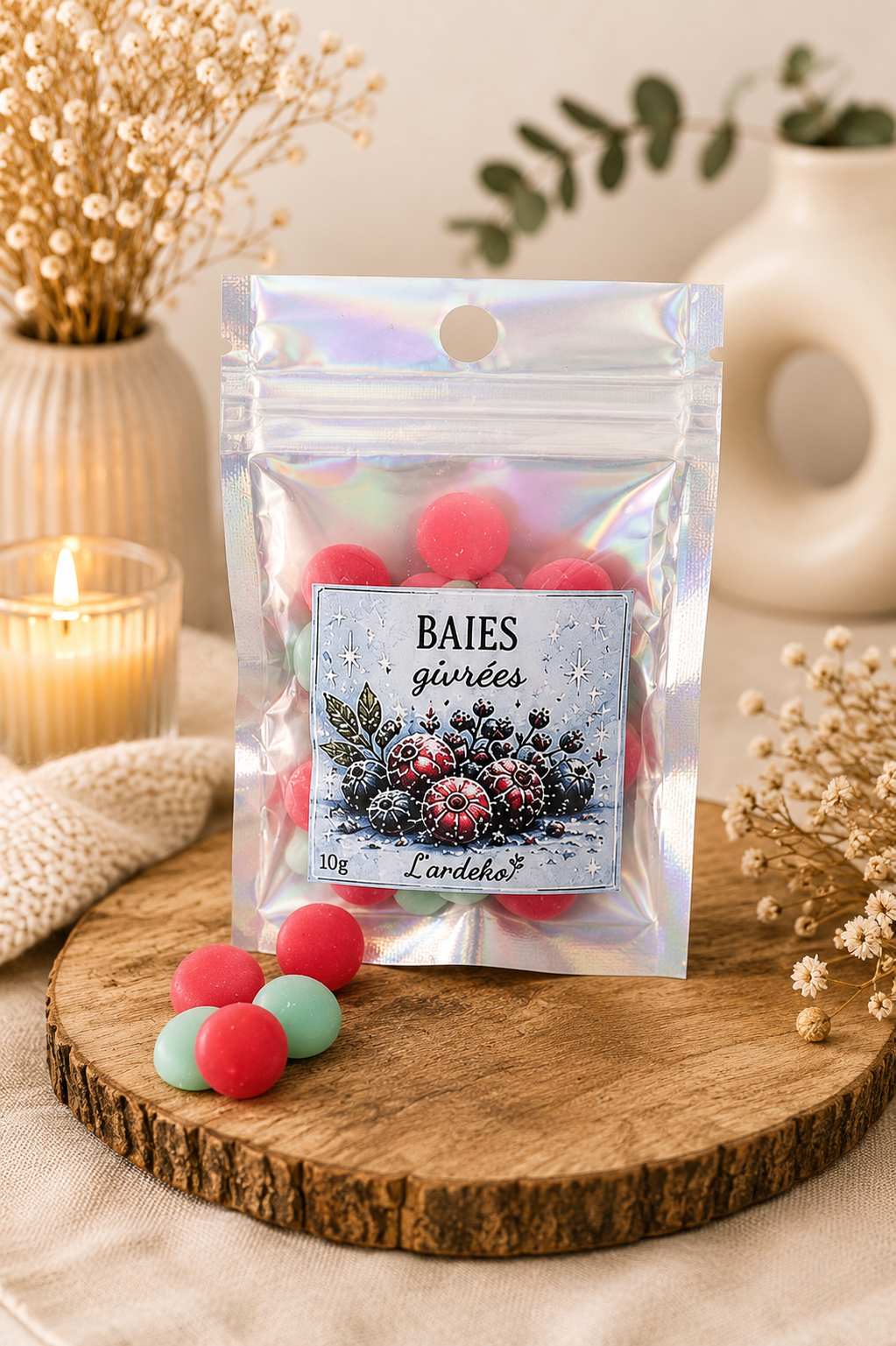 Fondant parfumé Baies givrées – 10 g
