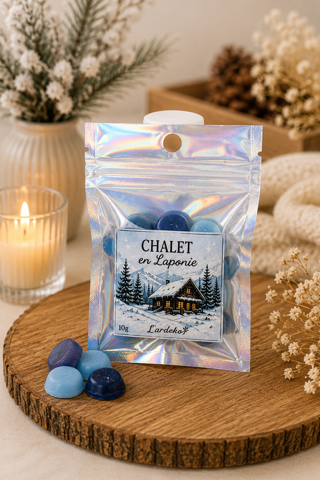 Fondant parfumé Chalet en Laponie – 10 g