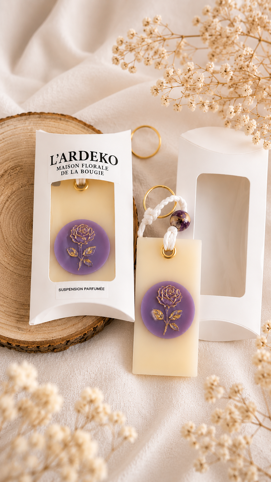 Suspension Parfumée – Parfum Adoucissant