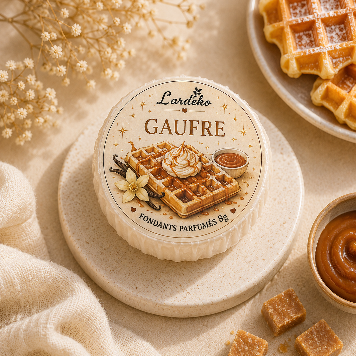 Fondant en Galet – Gaufre