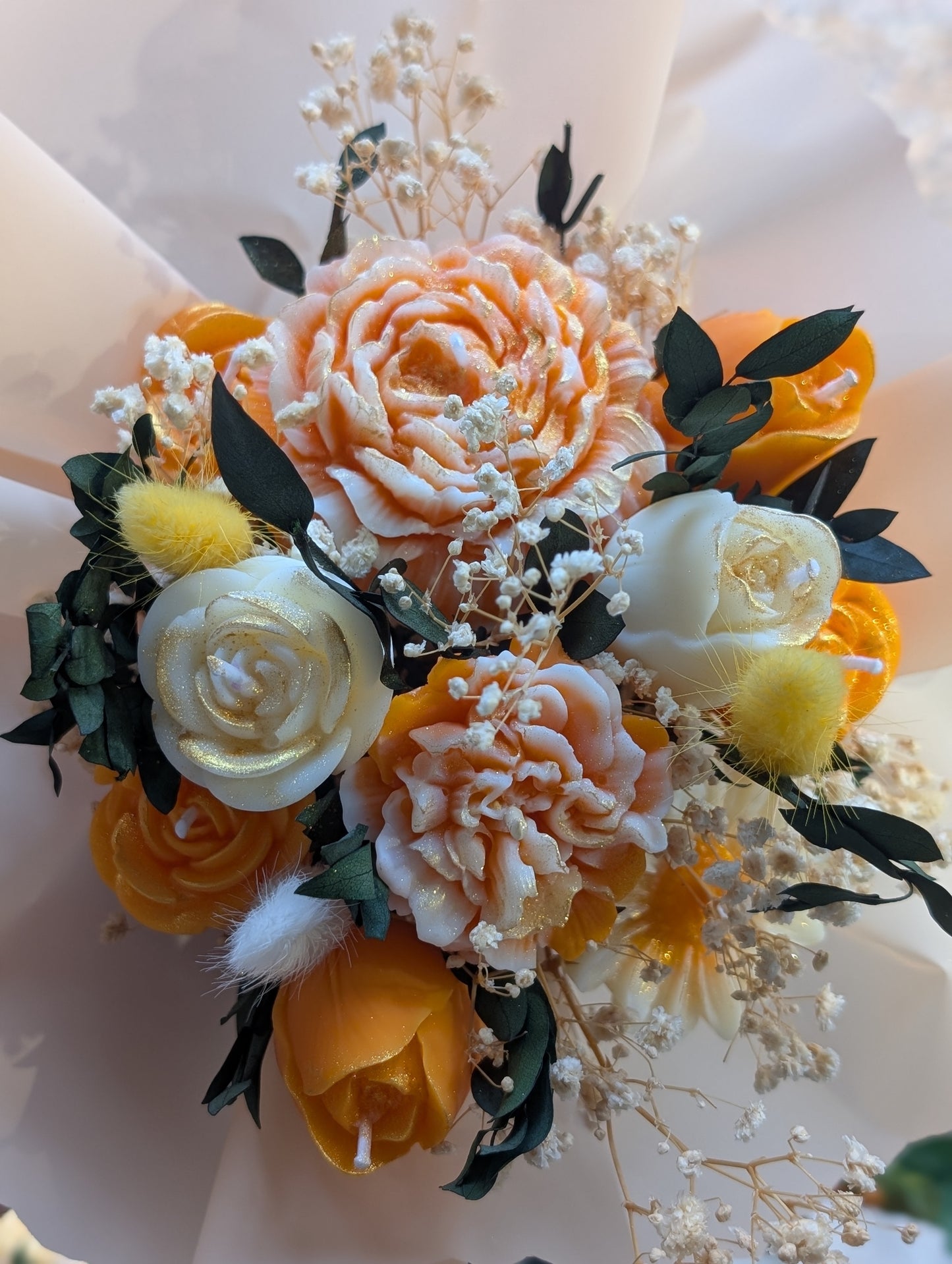 Bouquet de bougies lumière