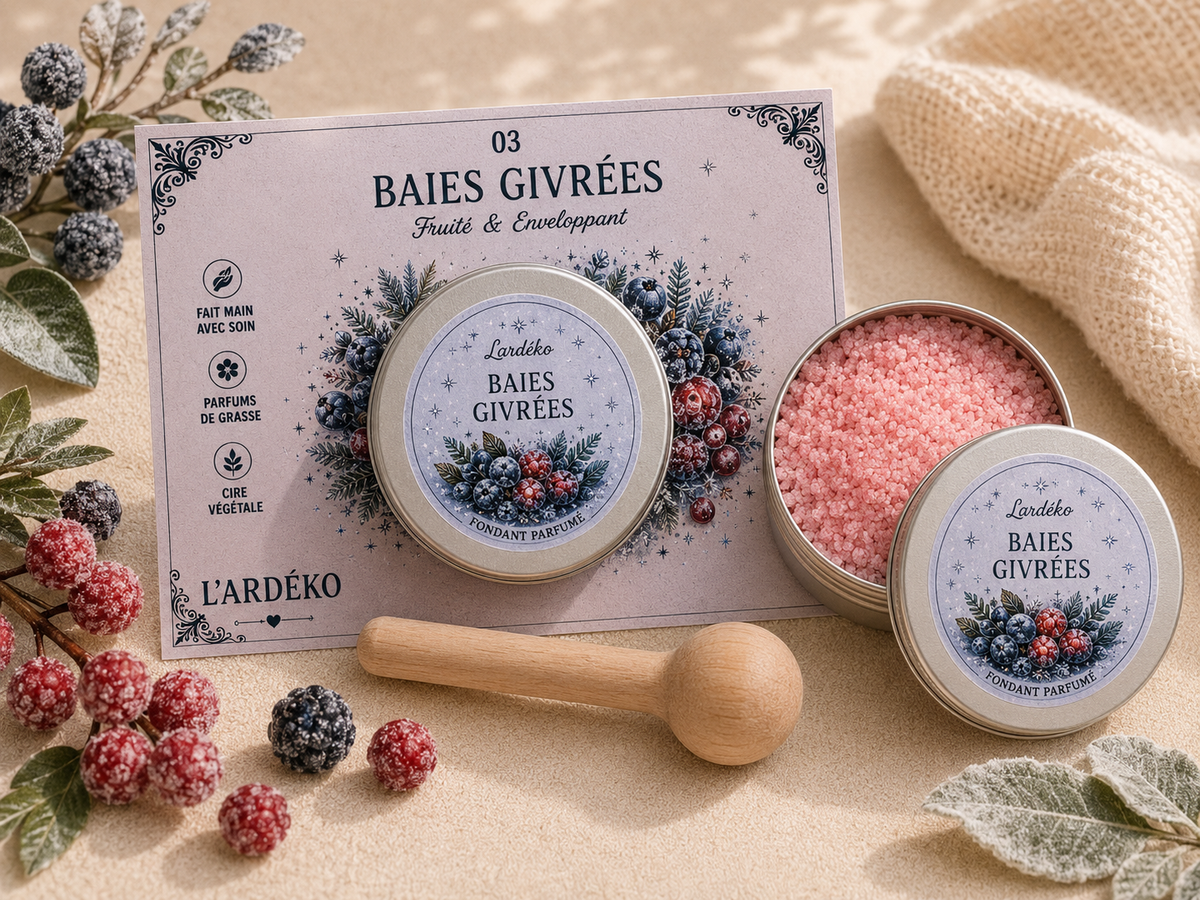 Fondant Sable – Baies Givrées
