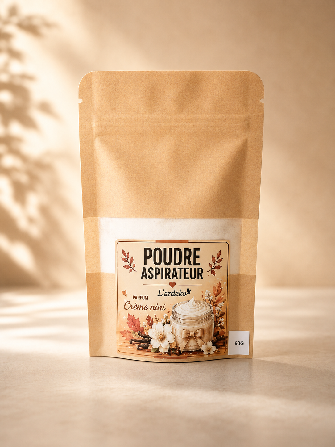 Poudre aspirateur – Crème Nini