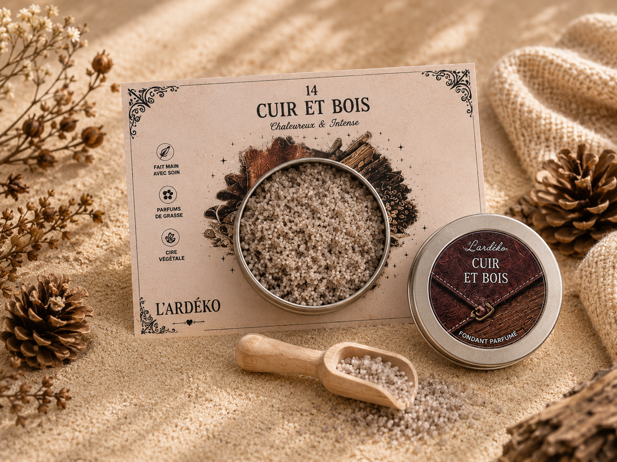 Fondant Sable – Cuir et Bois