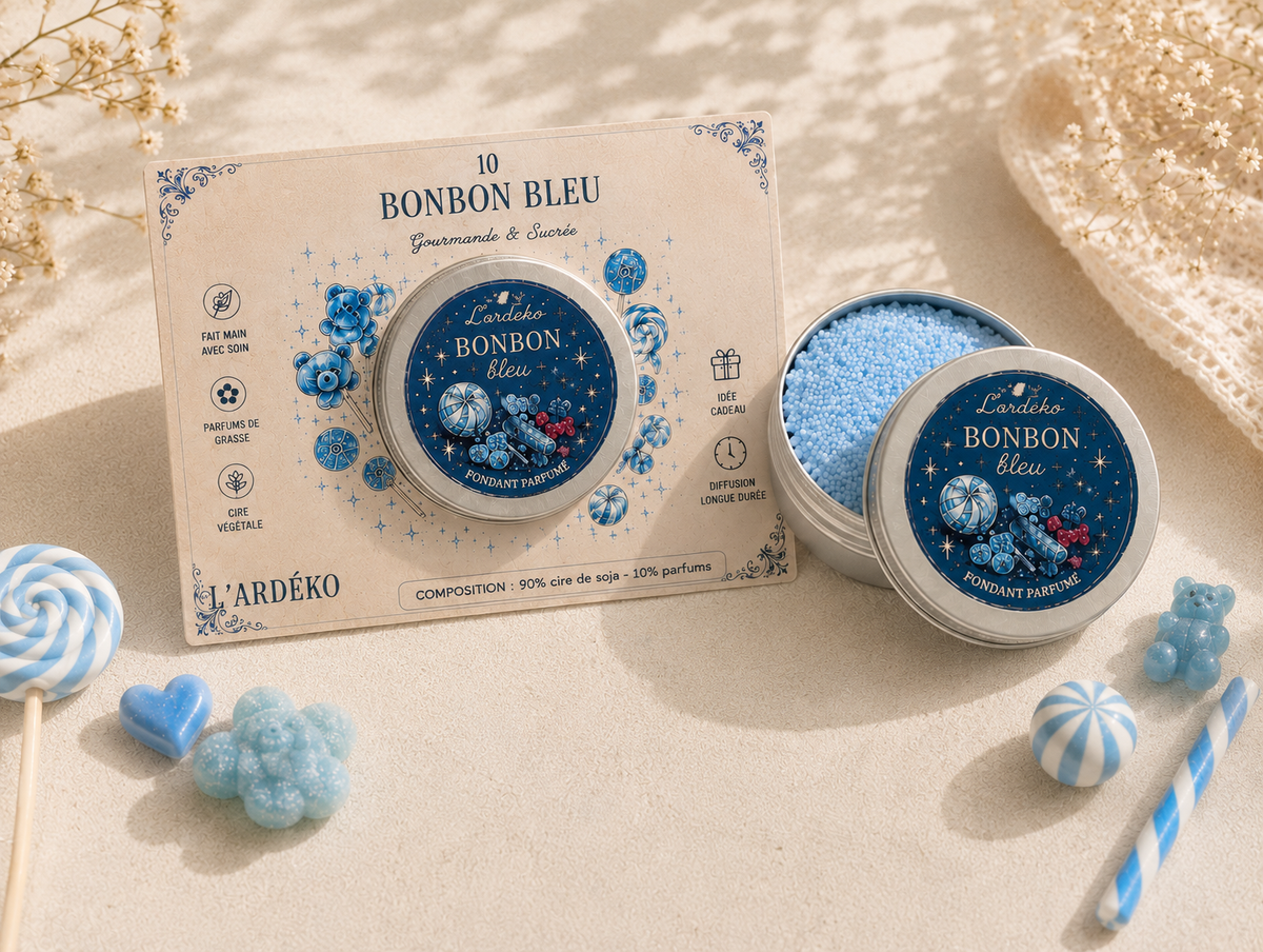Fondant Sable – Bonbon Bleu
