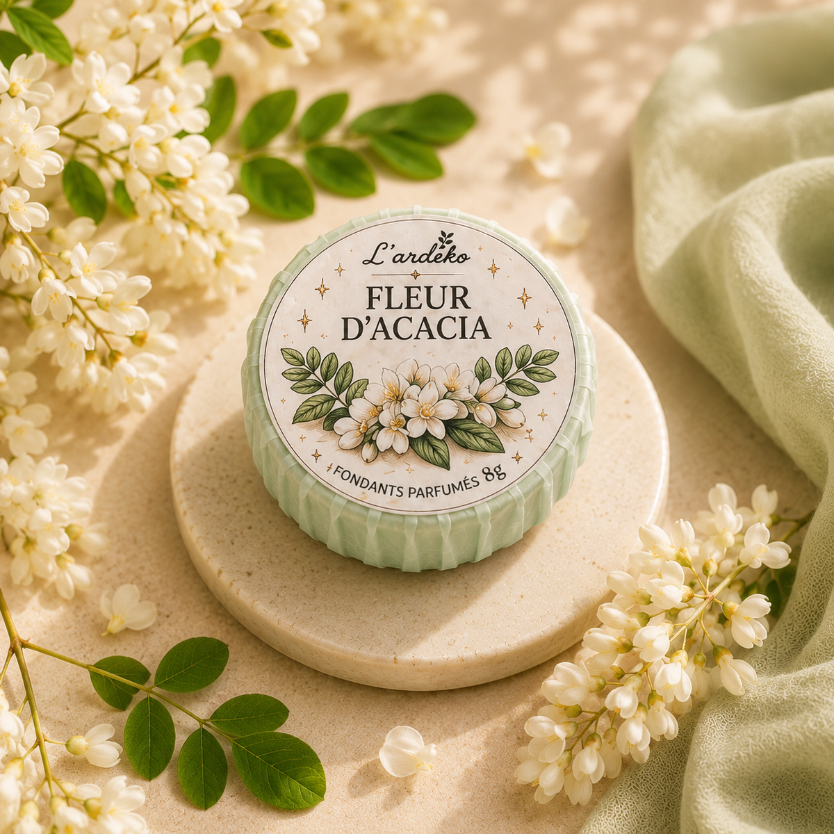 Fondant en Galet – Fleur d'Acacia