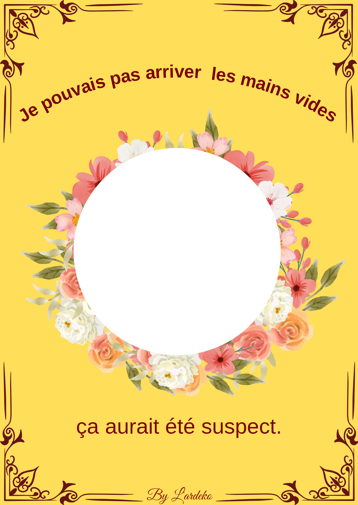 Suspension parfumée