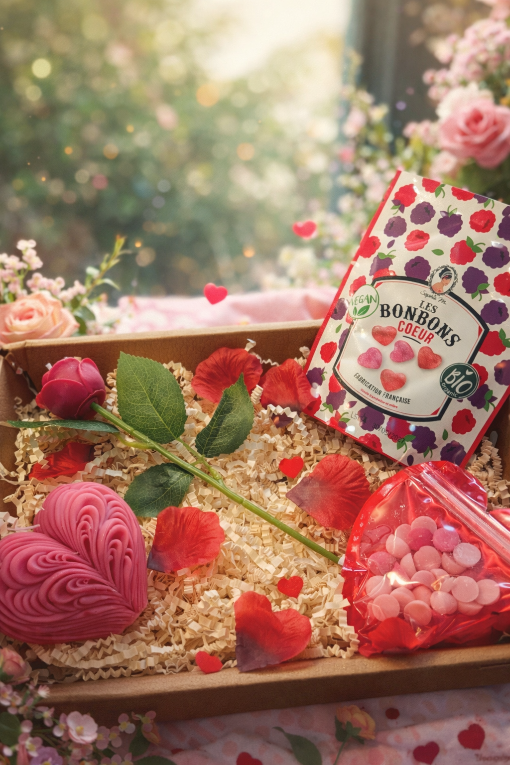 💝 Coffret Gourmand & Parfumé – Douceur d’Amour