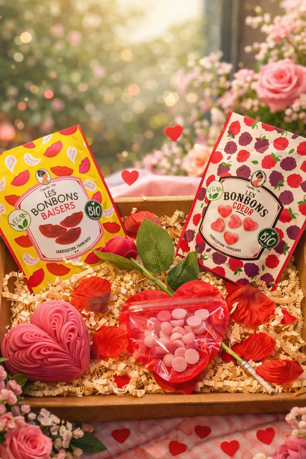 💝 Coffret Gourmand & Parfumé – Douceur d’Amour