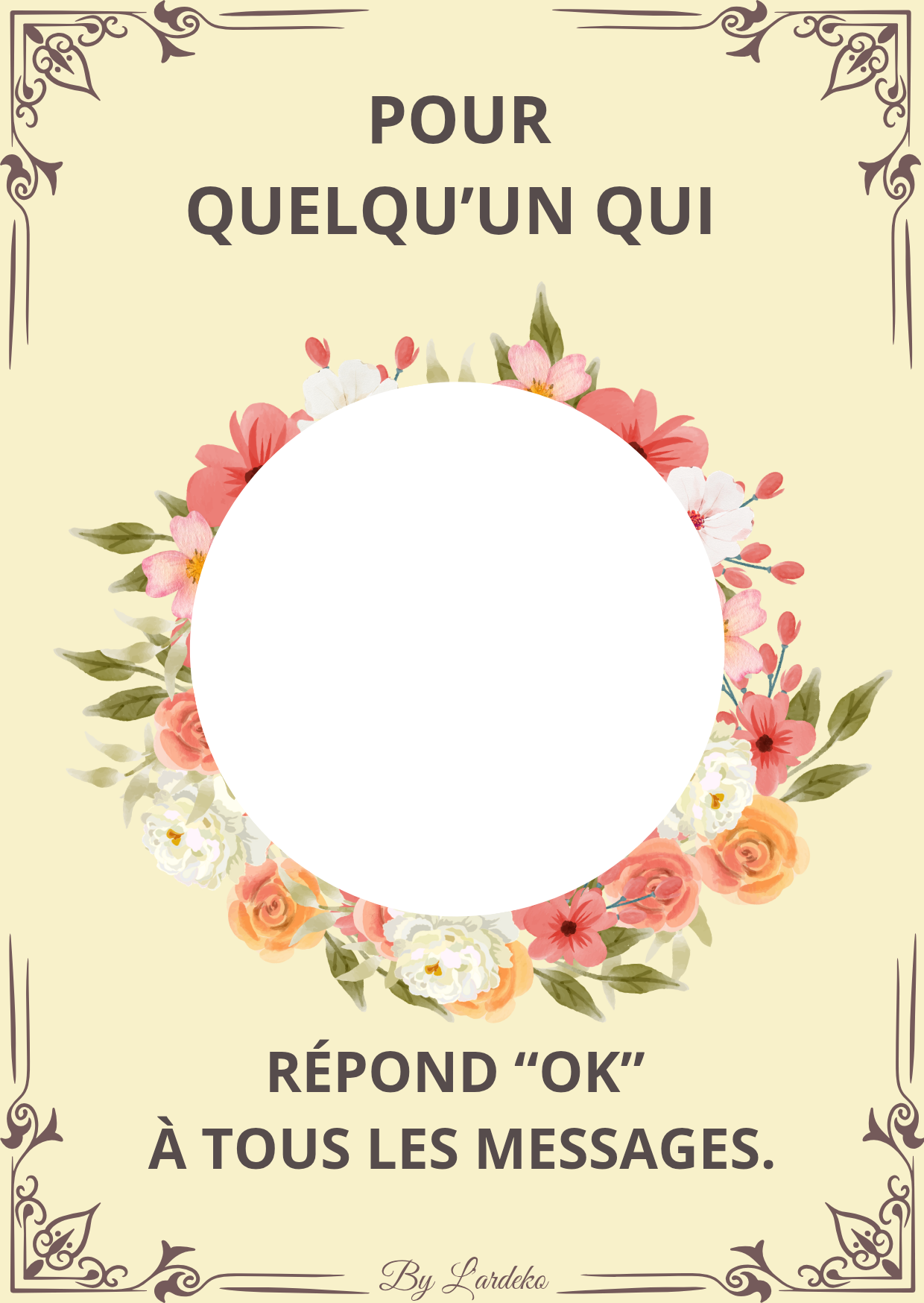 Suspension parfumée
